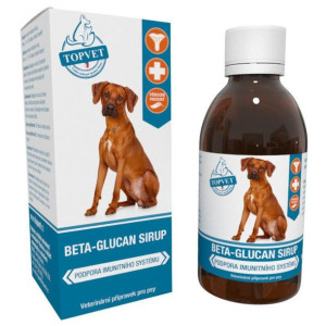 Topvet Beta Glukan Syrop Dla Psów Wspierający Układ Odpornościowy 200 ml