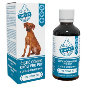 Topvet Płyn Dla Psów Do Przemywania Okolic Oczu 50 ml