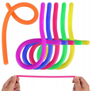 Monkey Noodle Makaron Antystresowy Fidget 6 Sztuk