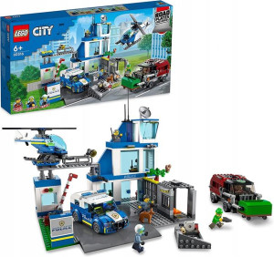 Lego 60316 City Posterunek Policji 668 Klocków