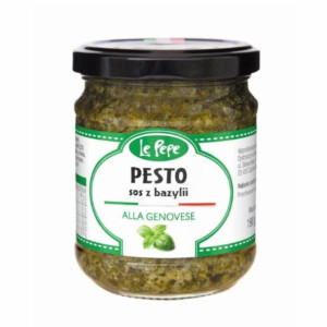 Pesto Alla Genovese sos z bazylii 190 g Le Pepe
