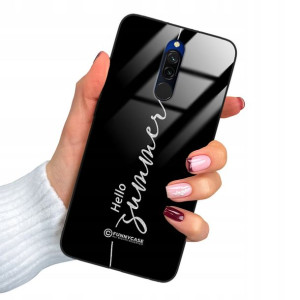 Etui Glass BROKAT do XIAOMI REDMI 8 Modne Wzory