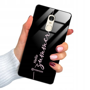 Etui Glass BROKAT do XIAOMI REDMI NOTE 4X Wzory