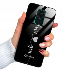 Etui Glass BROKAT do XIAOMI REDMI NOTE 9 4G Wzory