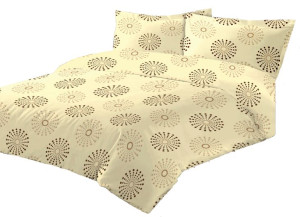 pościel satynowa 160x200 bawełna 100%, 1034 beige