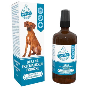 Topvet Olejek Dla Psów Do Skóry Egzematycznej 100 ml