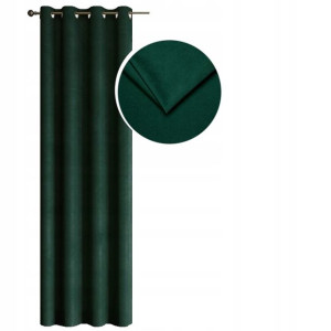 Zasłona welurowa gładka przelotki 250x140 kolory