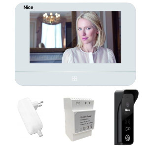 Wideodomofon Nice Pro Two Kit - WiFi dwużyłowy RFID - Zestaw