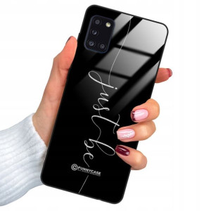 Etui Glass BROKAT do SAMSUNG A31 Case Modne Wzory
