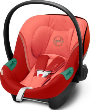 Cybex fotelik samochodowy 0-13 kg Aton S2 i-Size Hibiscus Red