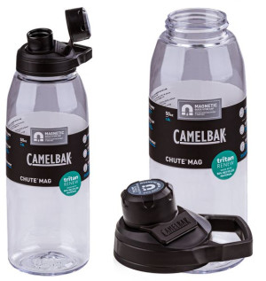 Butelka na wodę Camelbak Chute Mag 1500 Clear Przezroczysty Bidon sportowy