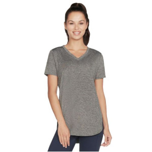 Skechers Diamond Blissful Tunic Tee W1TS336-BLK L