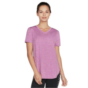 Skechers Diamond Blissful Tunic Tee W1TS336-PRHP M