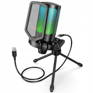 Fifine Mikrofon Na Stojaku Usb Pop Do Gier Laptopa