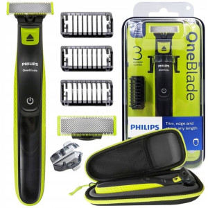 Golarka Philips One Blade+3 Nasadki+etui Gratis