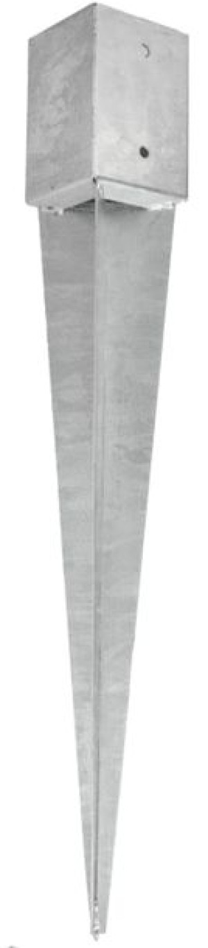 Podstawa słupa 120x120x2 wbijana kotwa 750mm LUN FIX 1szt