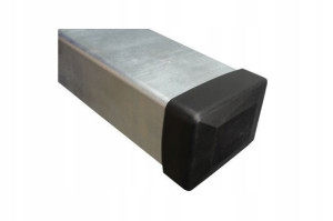 Słupek ogrodzeniowy 60x40x1,5mm h=240cm ocynk LUNBERG