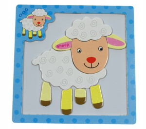 Puzzle Magnetyczne Układanka Klocki