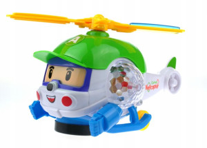 Interaktywny Helikopter 3d Efekty Światła