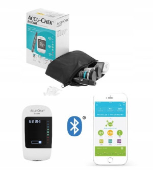 Glukometr Instant Accu + Nakuwacz + Etui + Gratis