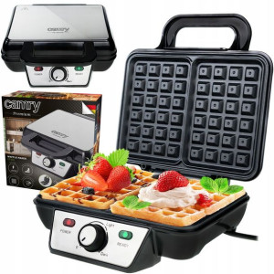 Gofrownica Podwójna Opiekacz Do Gofrów Duże Gofry