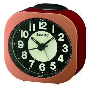 Budzik SEIKO QHE121P Cichy Mechanizm