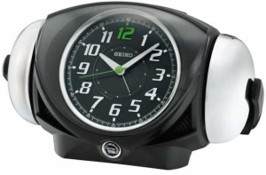 SEIKO Duży Budzik QHK045K Bell Alarm