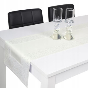 pas dekoracyjny SZMARAGD 40x140 ekri, cyrkonie