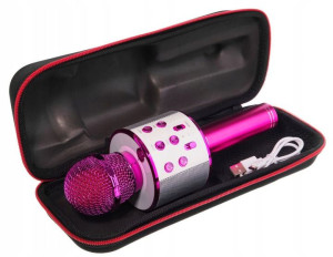 Mikrofon Bezprzewodowy Karaoke Głośnik Bluetooth