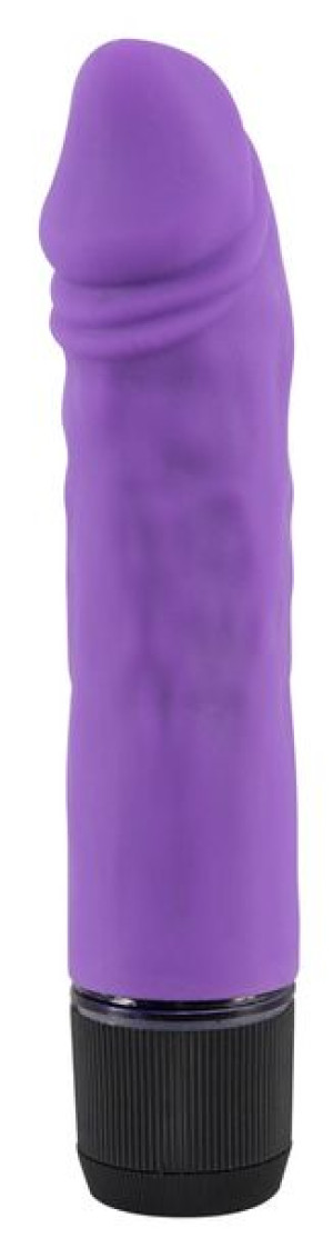Wibrator Realistic Lover fioletowy 14,5cm