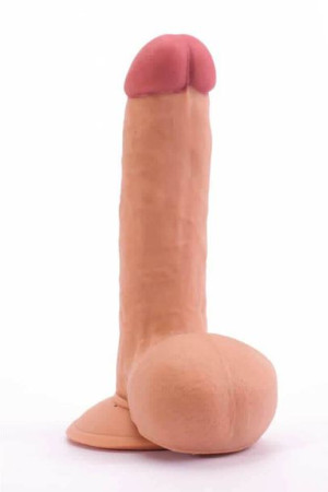 Dildo cyberskóra z przyssawką The Ultra Soft Dude 19,5 cm Lovetoy