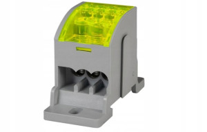 Blok rozdzielczy LKN 80A (3x16 - 4x6) - żółty AL/C