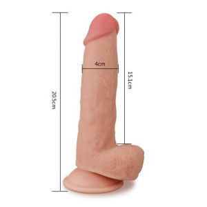 Dildo Skinlike Soft 20,5cm Lovetoy