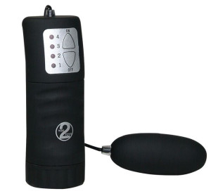 Wibrujące jajeczko - Velvet bullet black
