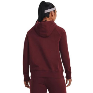 Bluza damska under armour rival fleece hb hoodie czerwona 1356317 690