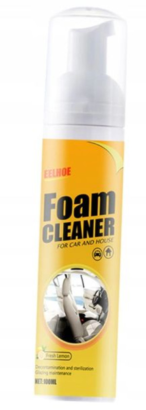 Foam Cleaner 100ml PIANKA WNĘTRZA auta TAPICERKI