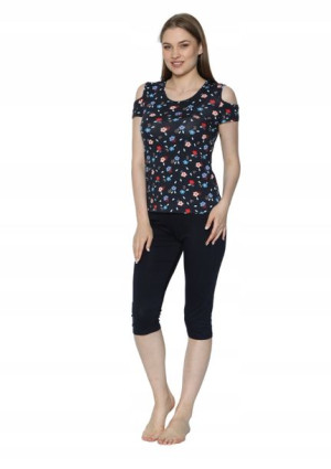 Piżama Damska Angel Secret Wiskoza 5XL 58 60 **