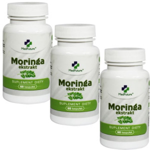 Moringa BIO Oleifera 180 kapsułek ekstrakt 500 mg