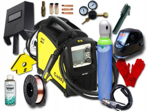 Migomat Spawarka Esab Caddy Mig C200i Zestaw 200a