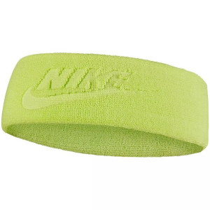 Opaska na głowę nike dri-fit terry frotte zielona n1002948726os