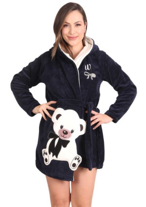 Szlafrok damski Softowy Milutki WildLove L 40 42