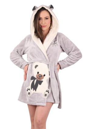 Szlafrok damski Softowy Milutki WildLove L 40 42