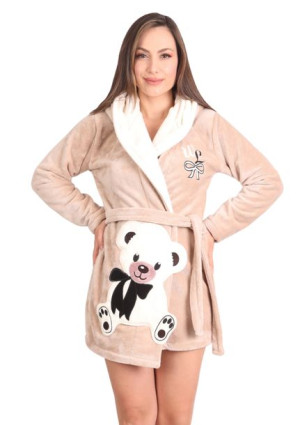 Szlafrok damski Softowy Milutki WildLove S 36 38