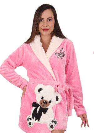 Szlafrok damski Softowy Milutki WildLove S 36 38