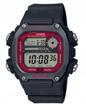 CASIO Zegarek męski DW-291H-1BVEF 200m
