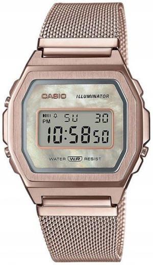 CASIO VINTAGE Zegarek damski A1000MCG-9EF Mesh