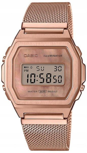 CASIO VINTAGE Zegarek damski A1000MPG-9EF Mesh