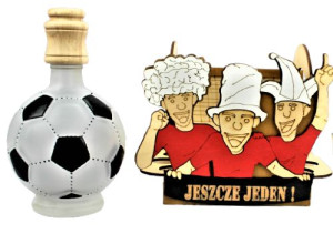 Karafka Piłka Dla Kibica Jeszcze Jeden + Zawieszka Gratis