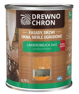 Drewnochron LAKIEROBEJCA 2w1 TIK 0,75L
