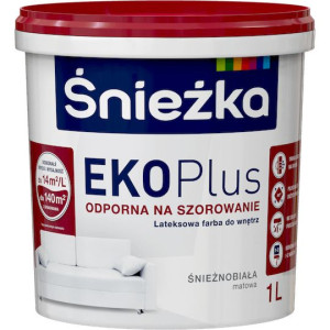 Emulsja EKO-ŚNIEŻKA Plus 1l Farba Biała
